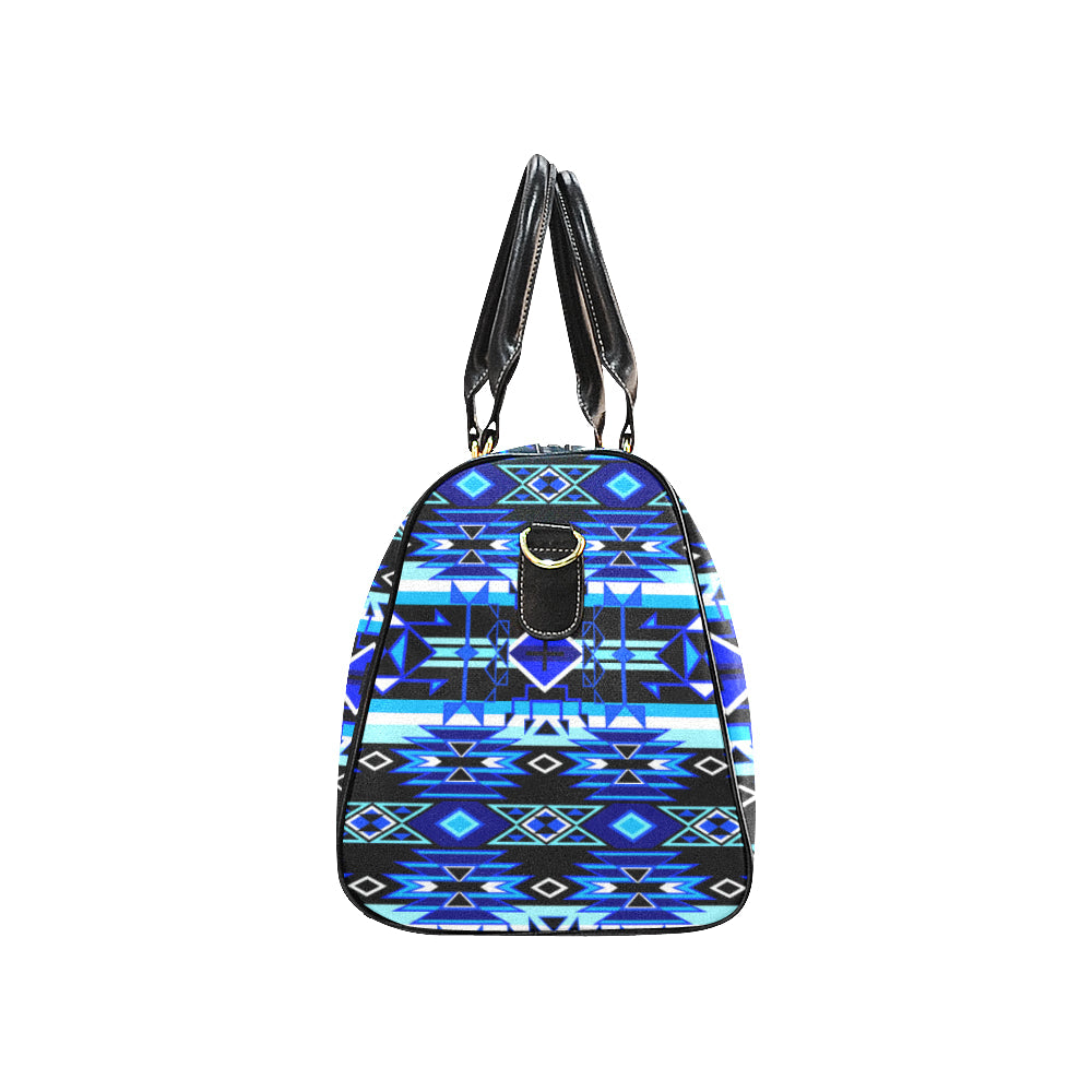 Force of Nature Winter Night New Waterproof Travel Bag/Large (Model 1639)