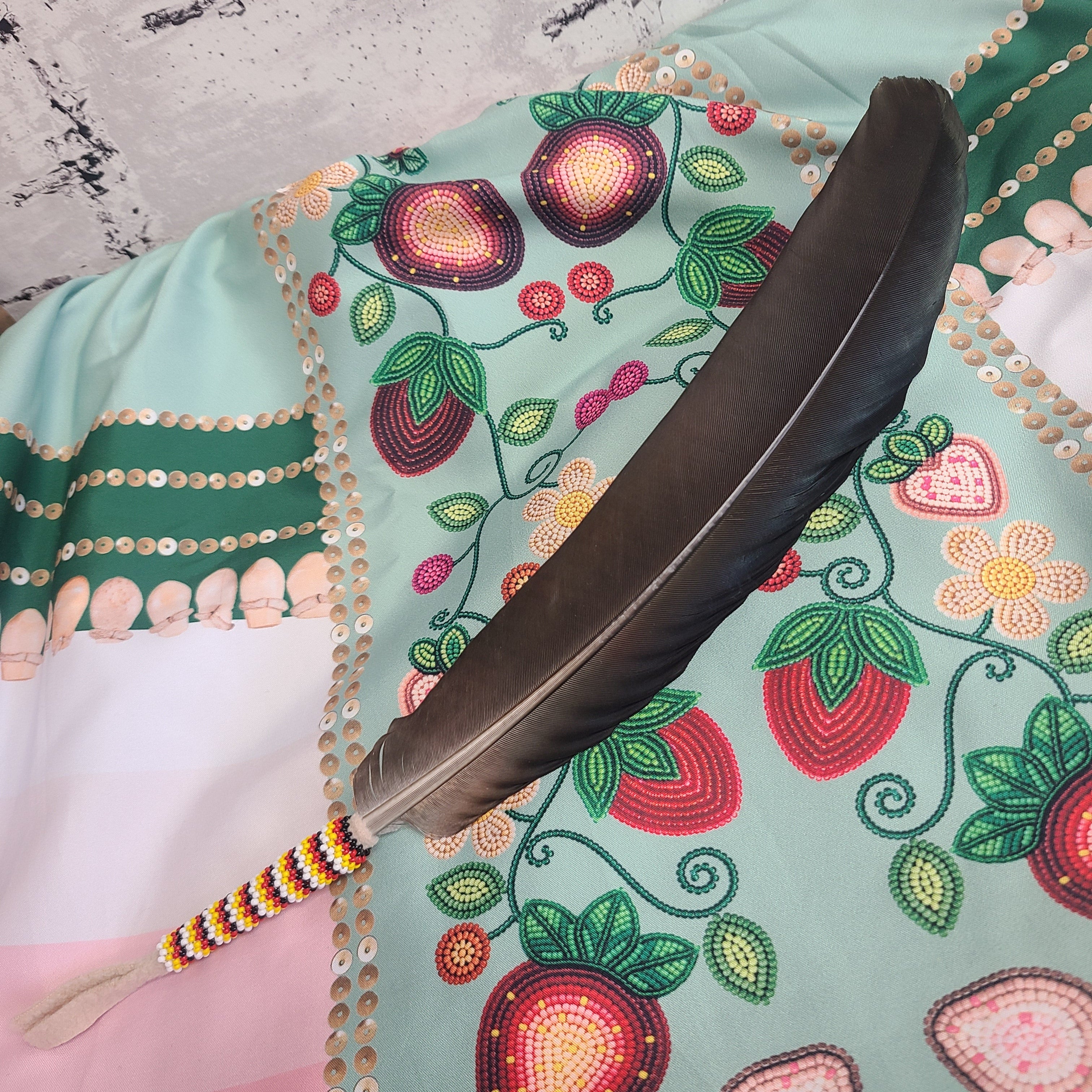 Peyote Stitch Beaded Feather Class