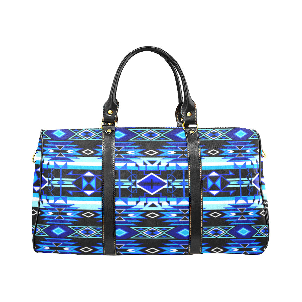 Force of Nature Winter Night New Waterproof Travel Bag/Large (Model 1639)