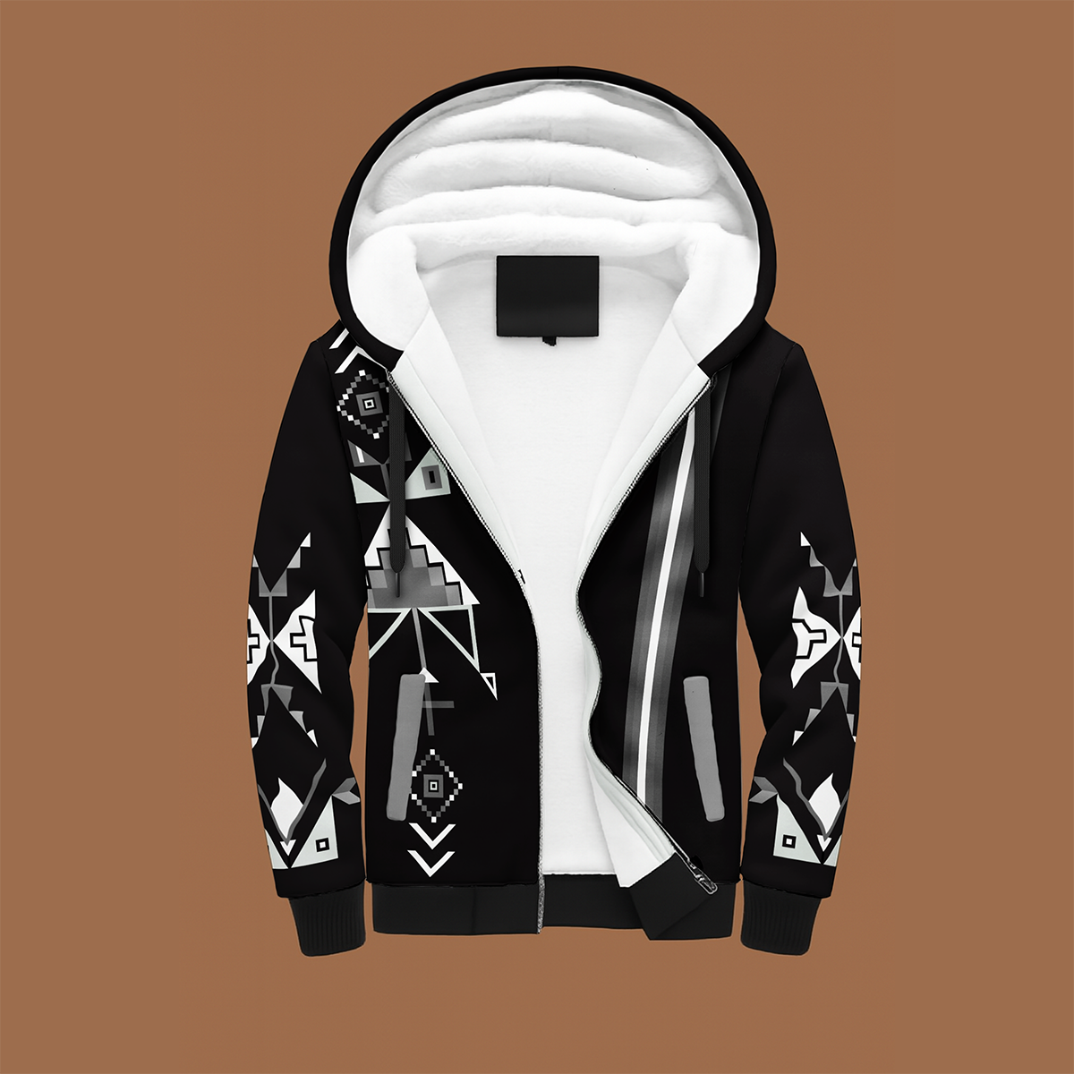 Owl Watcher Men's Sherpa Hoodie