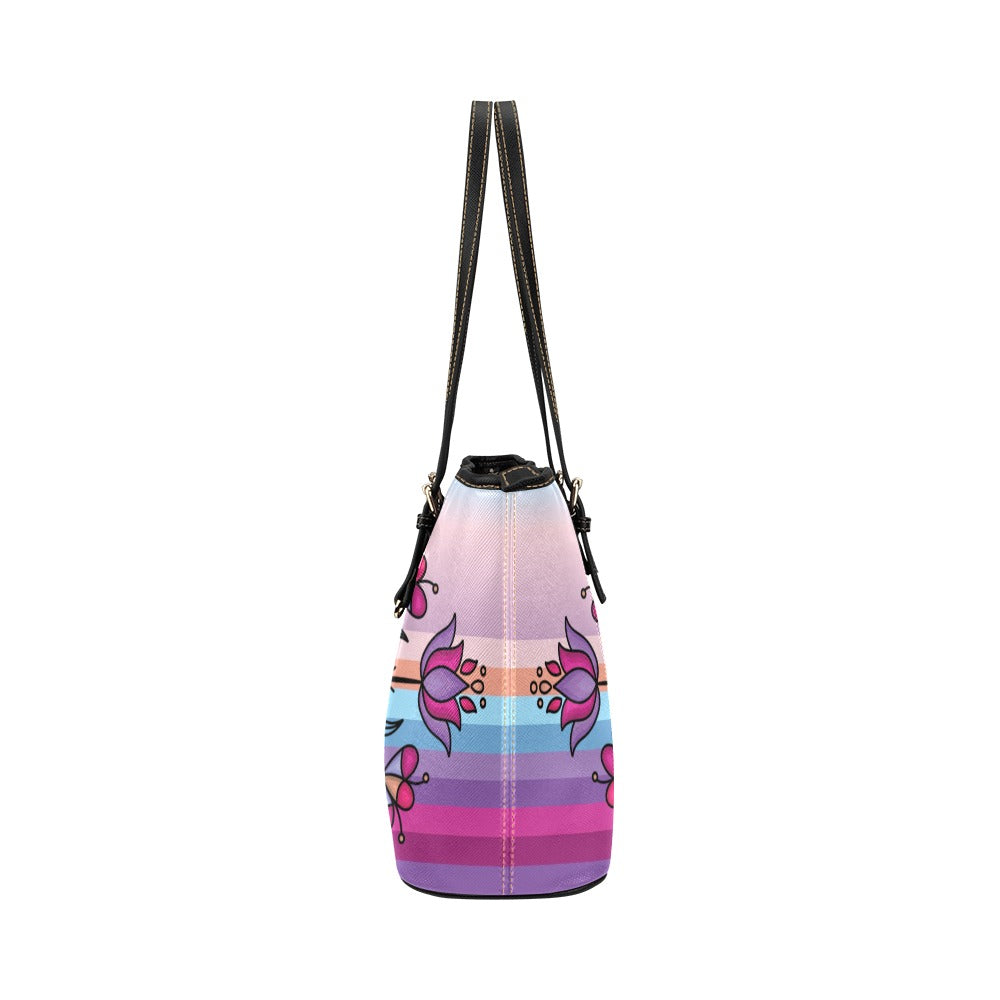 Snowdrop Serenade Tote Handbag
