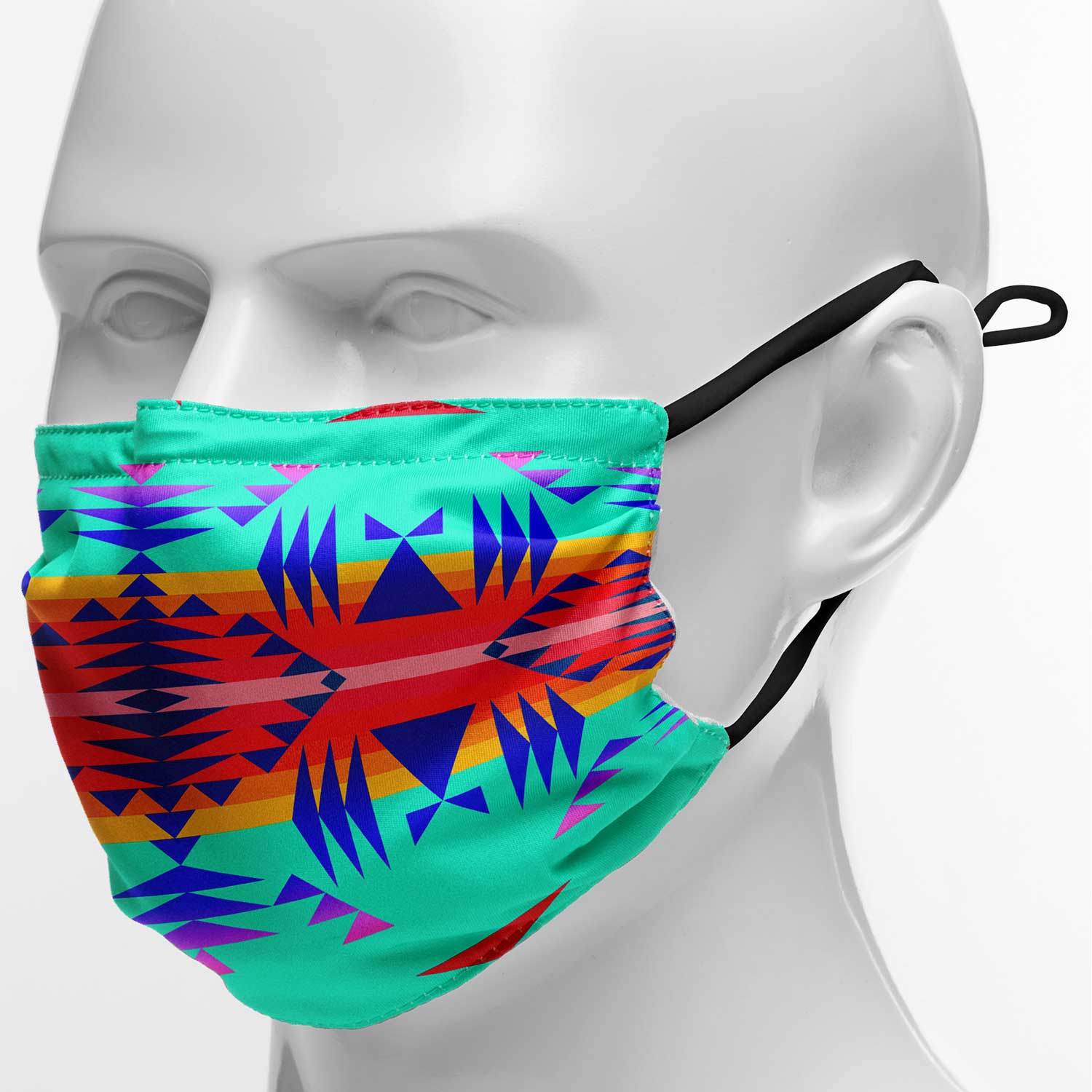 Between the Mountains Spring Face Cover Herman
