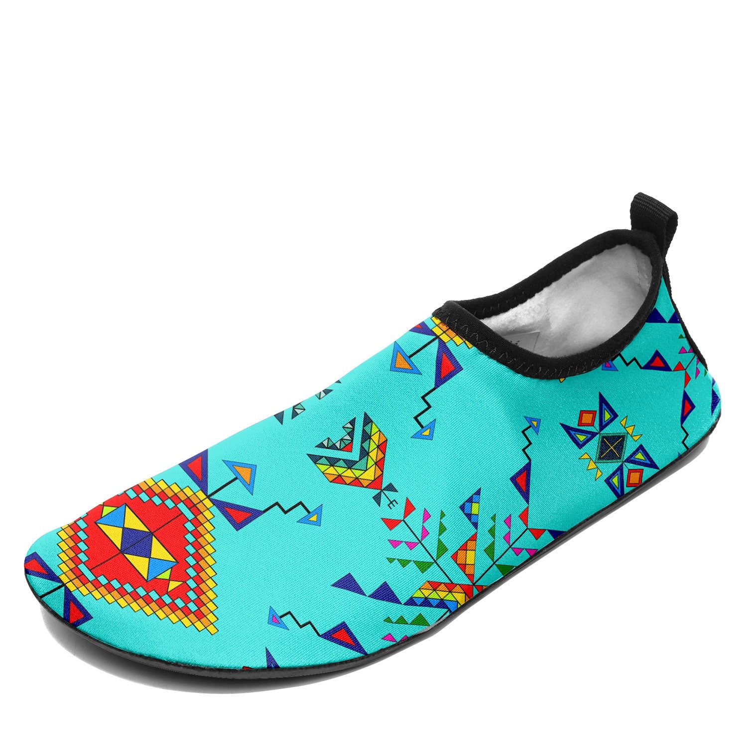 Buffalo Jump Turquoise Sockamoccs