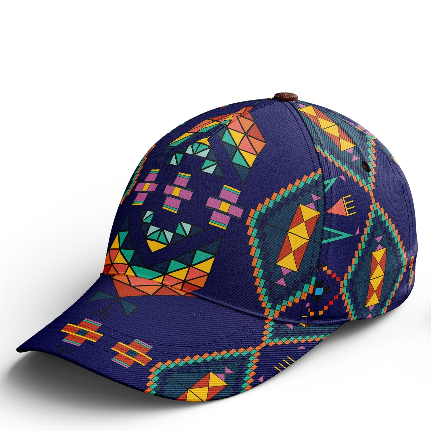 Travois Tipi Blue Snapback Hat