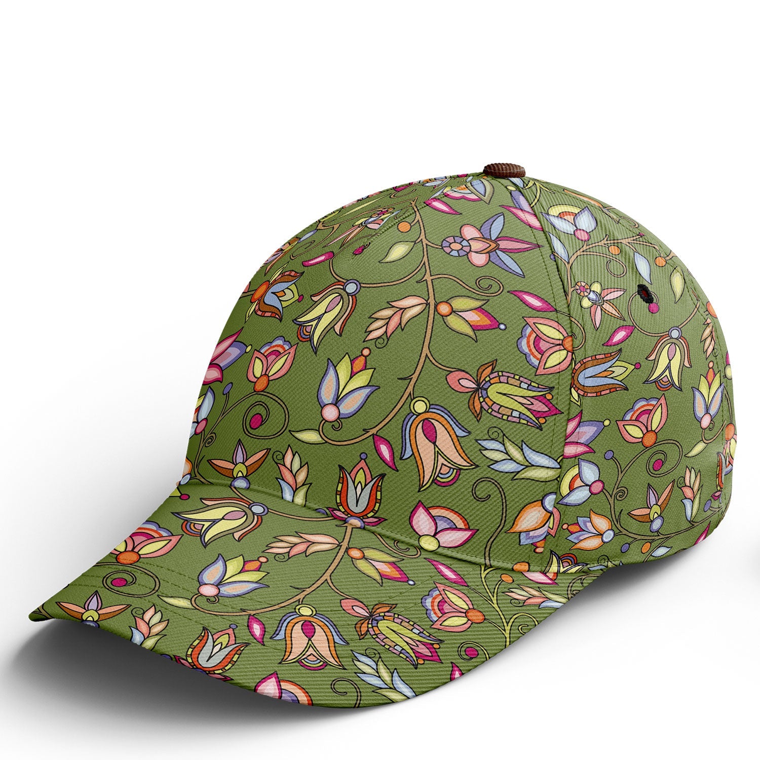 Buffalo Bloom Sage Snapback Hat