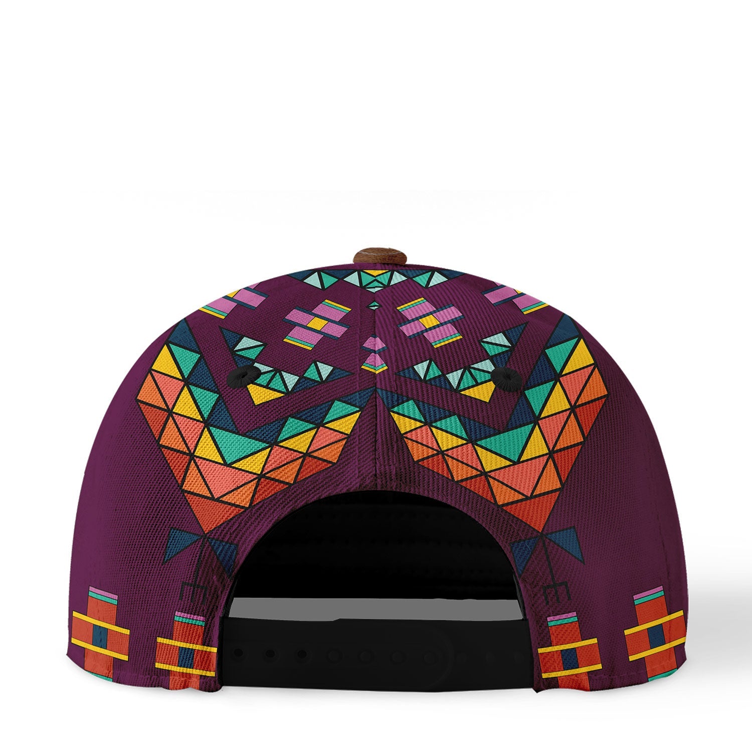 Travois Tipi Berry Snapback Hat