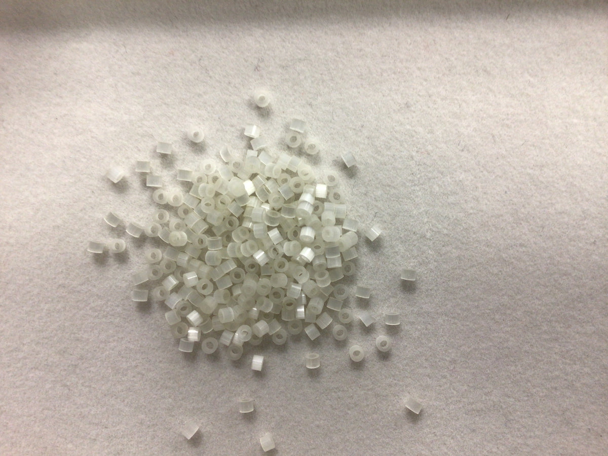 2.5mm Size 15/0 24g tube Cylindica Seed Beads Cream