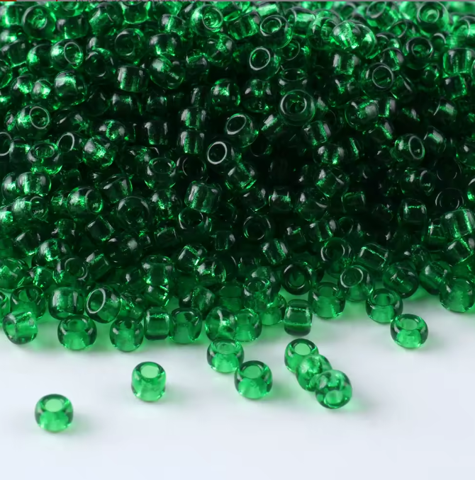 Seed Beads Size 11/0 - Sheer Hunter