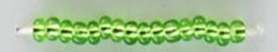 Silver Lined RR Seed Beads Size 11/0 - Grass