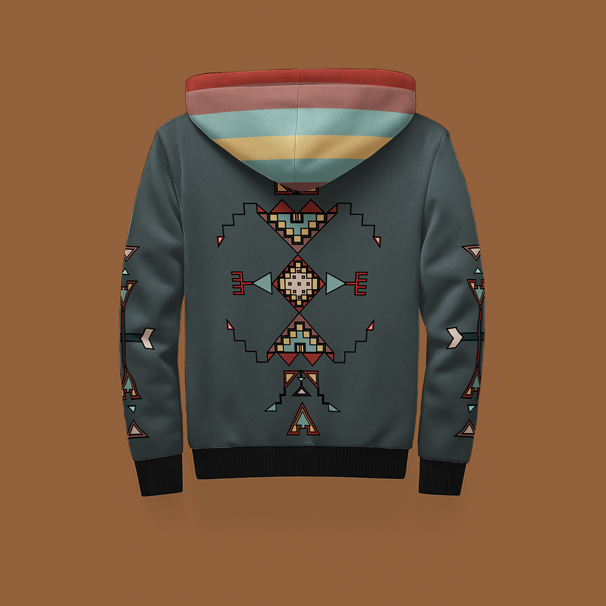 Earth Stepper Men's Sherpa Hoodie