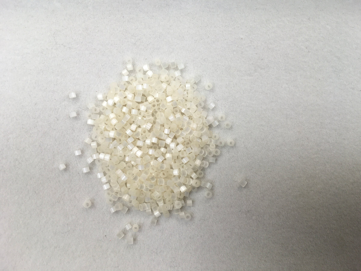 1.6mm Size 15/0 24g tube Cylindica Seed Beads Vanilla