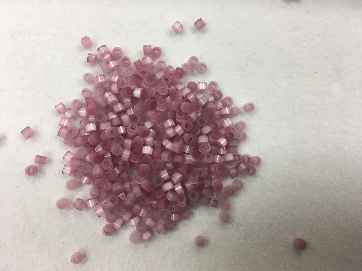 2.5mm Size 15/0 24g tube Cylindica Seed Beads Cocoa
