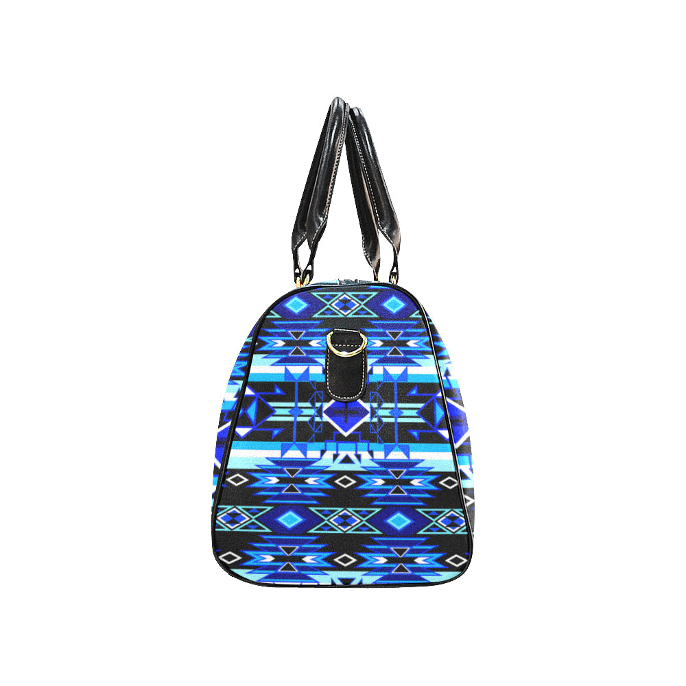 Force of Nature Winter Night New Waterproof Travel Bag/Large (Model 1639)
