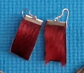 Denise Angasina Bryan Red Earring