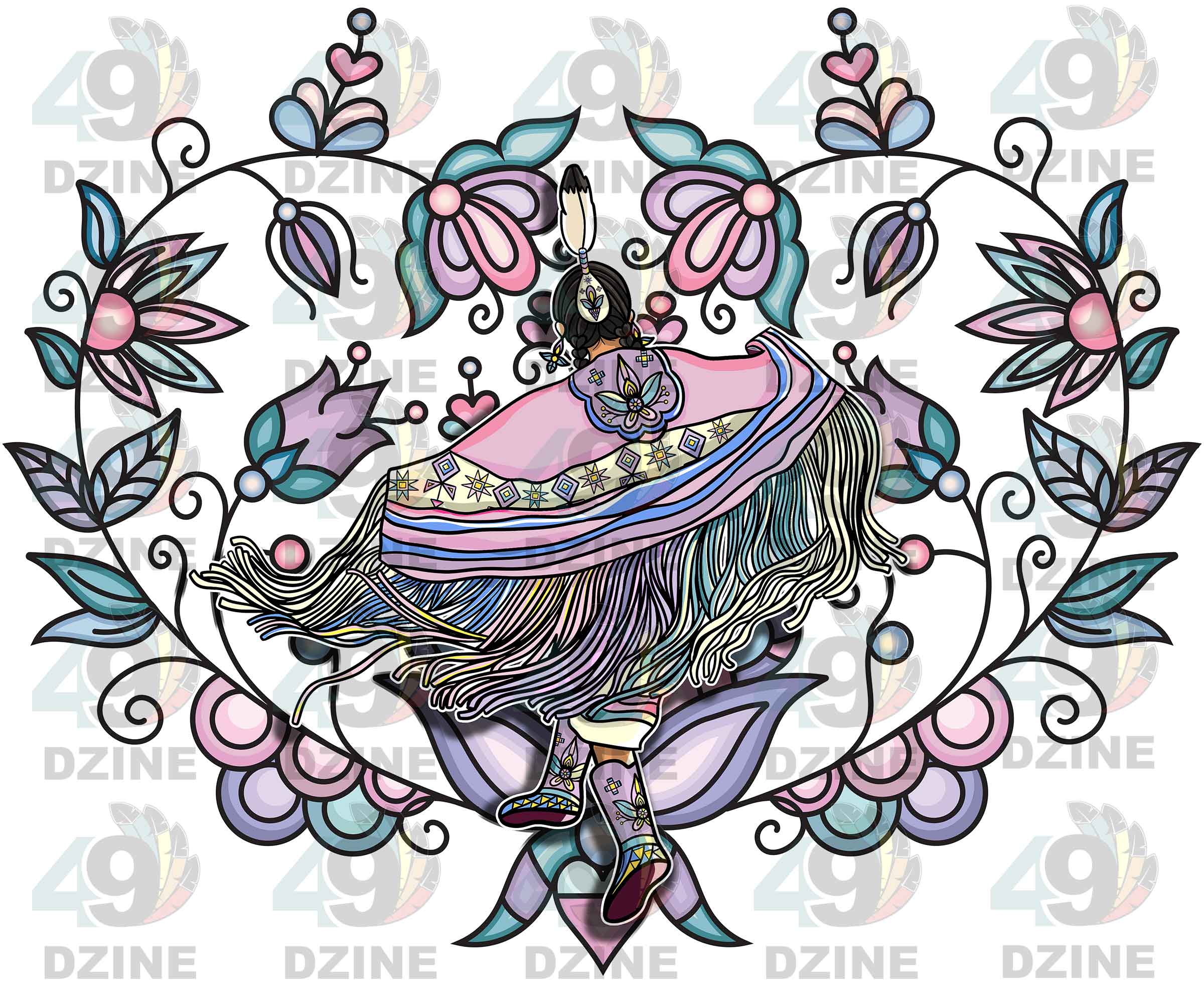 Women's Fancy Dancer Hoodies