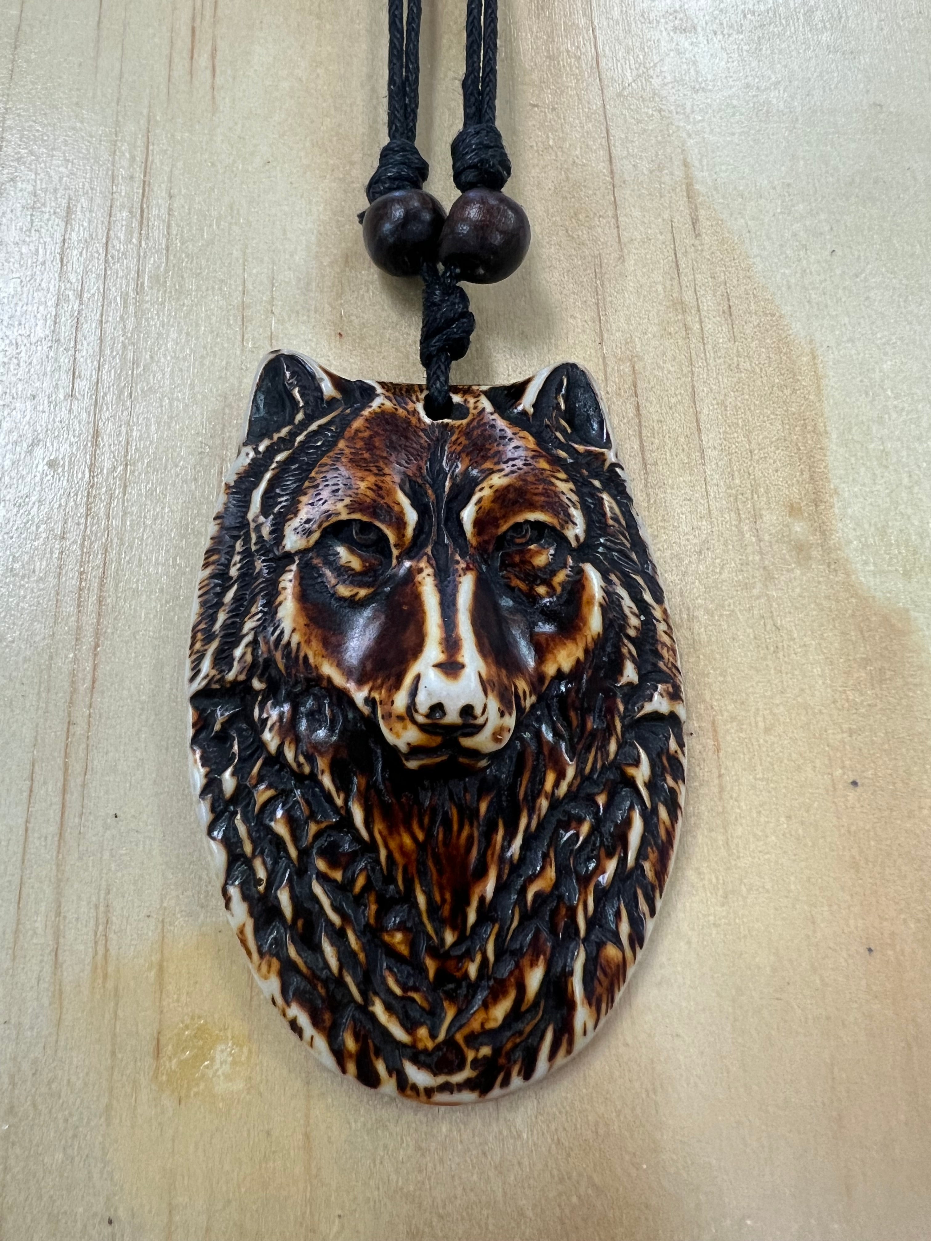 Wolf Head Necklace