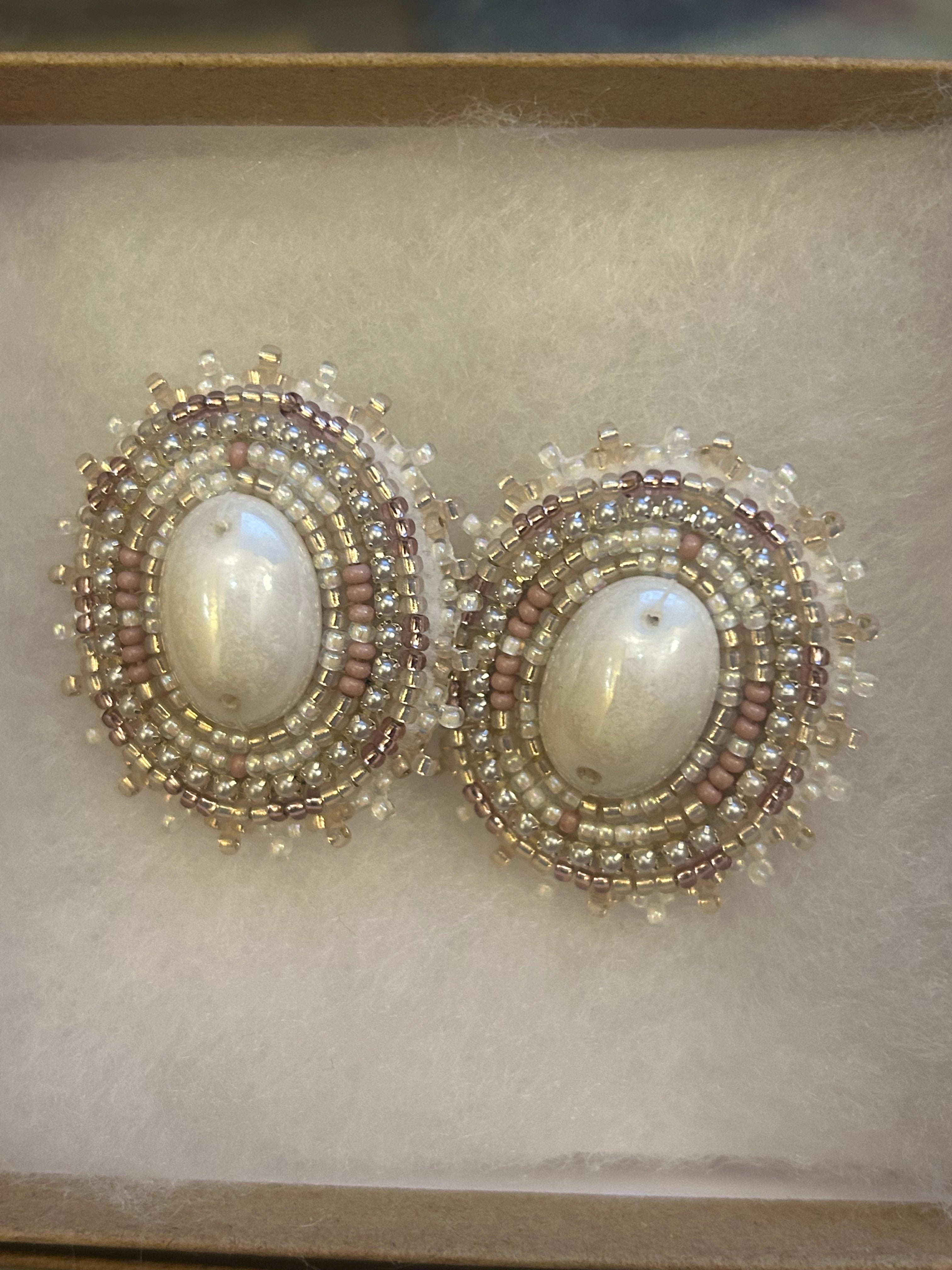 Karin Moen Autumn Frost Earrings