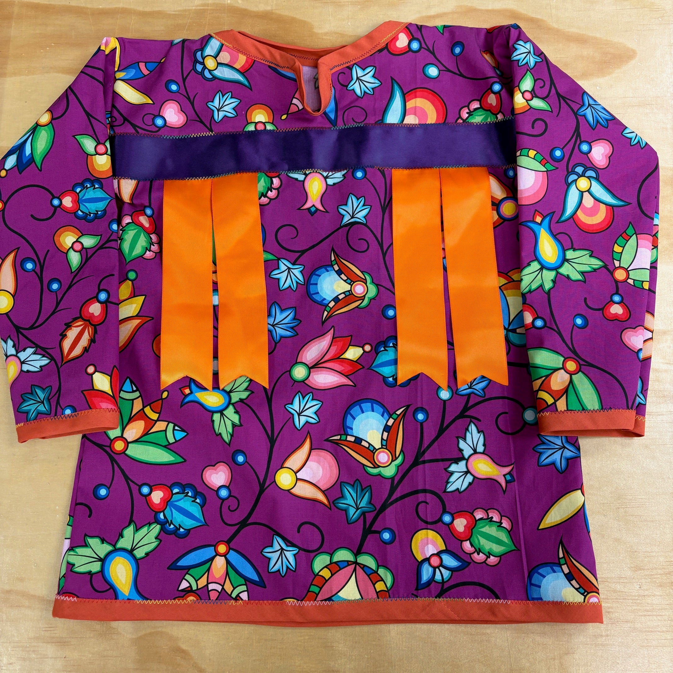 Handmade Kids Boy Ribbon Shirt