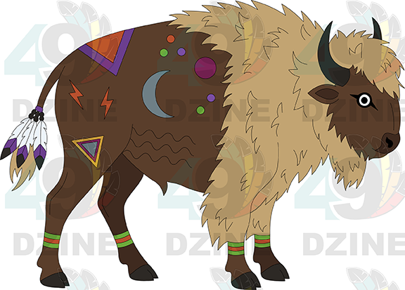 Buffalo 4 Transfer (Various Sizes)