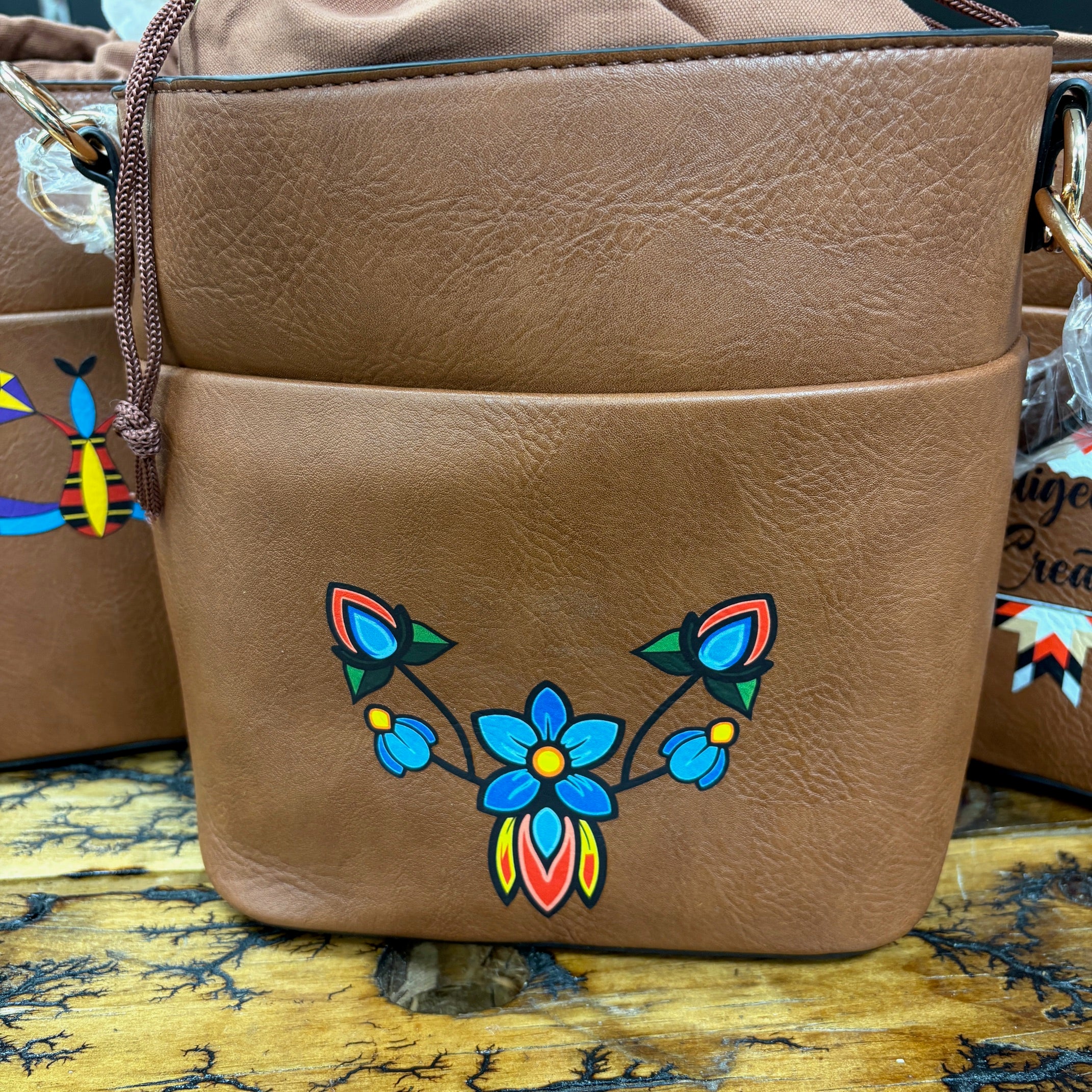 Embellished Leather Purse