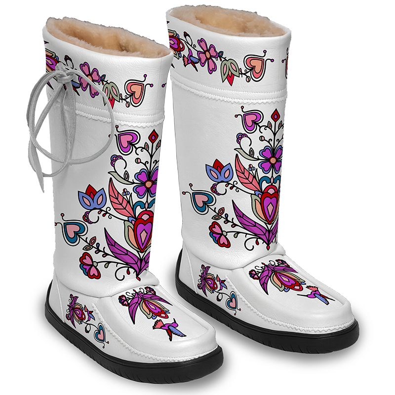 Frosted Leaf Spirit Real Leather MocLux Tall