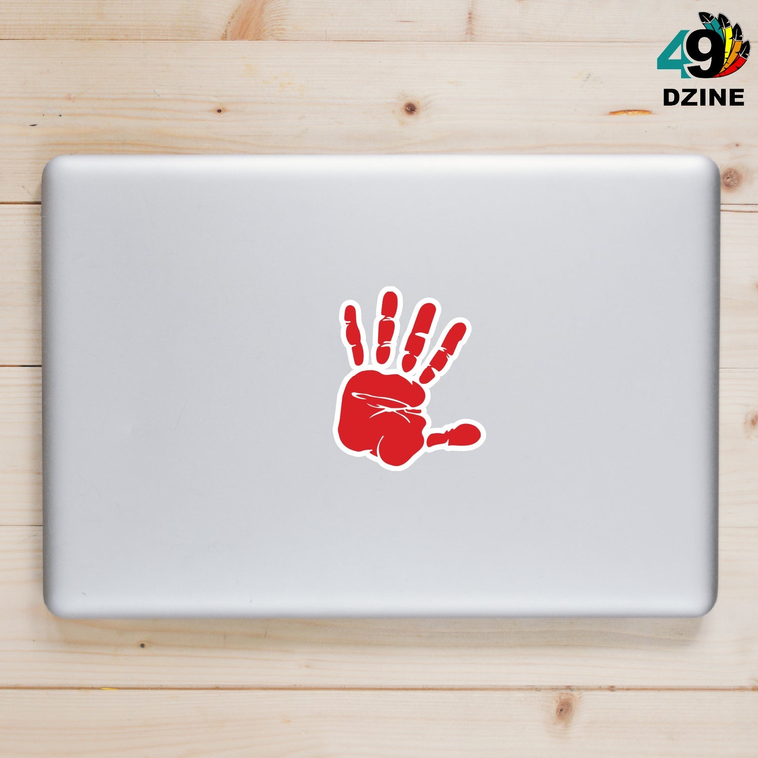 MMIW hand print Sticker