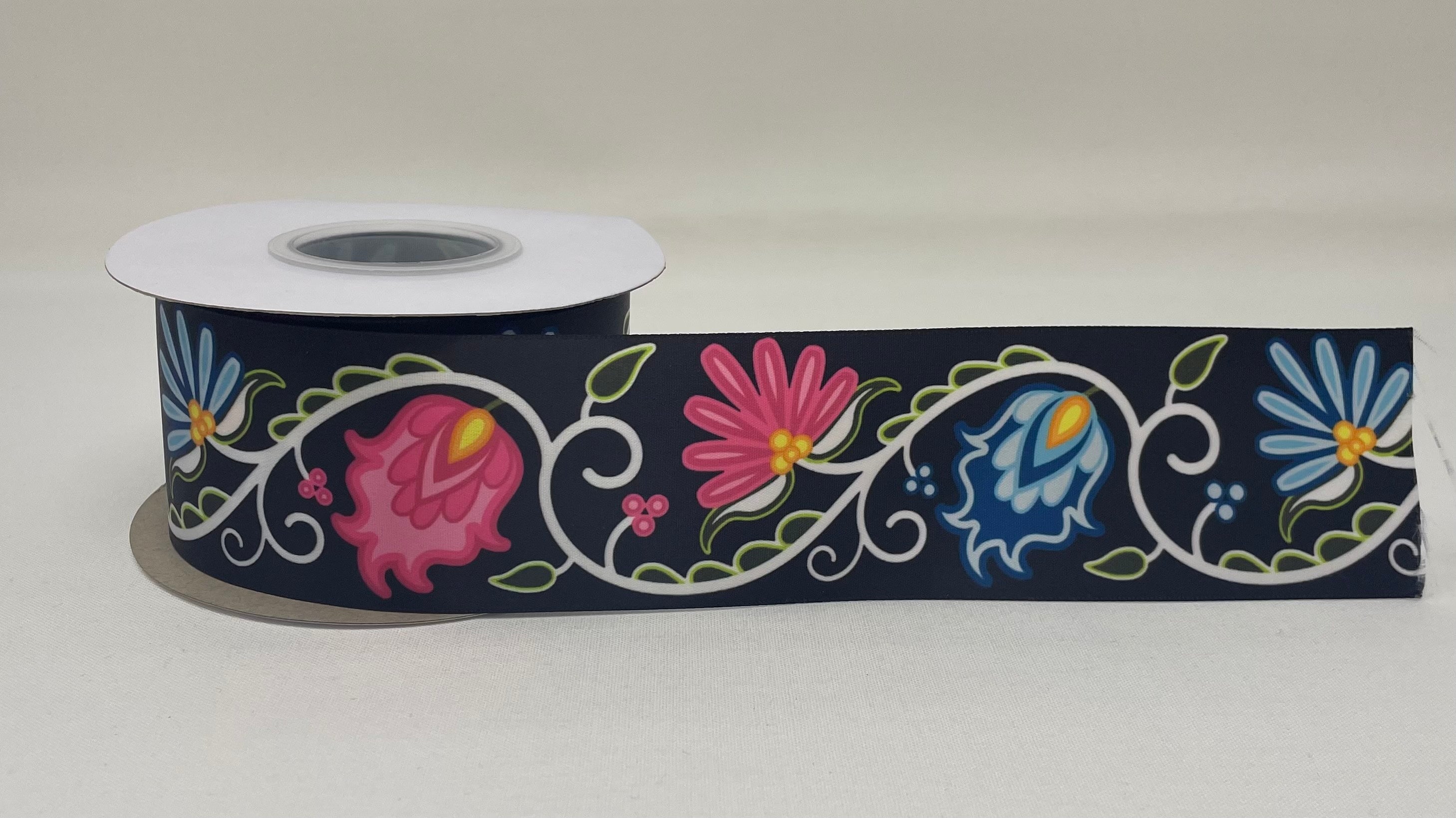 2 inch Printed Ribbon - Balance Dusk