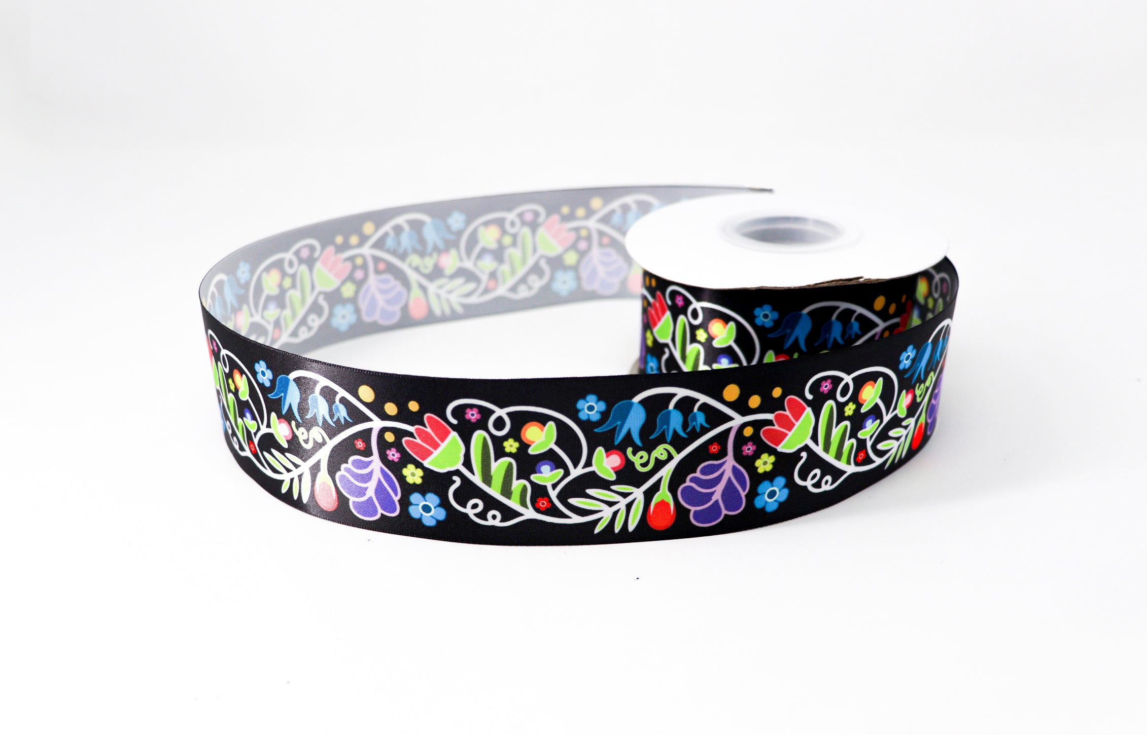 2 inch Printed Ribbon - Grassland Gems