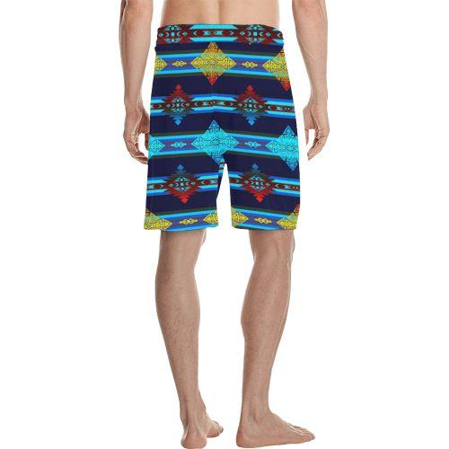 Plateau Night Men's All Over Print Casual Shorts (Model L23) Men's Casual Shorts (L23) e-joyer 